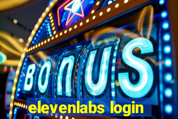 elevenlabs login